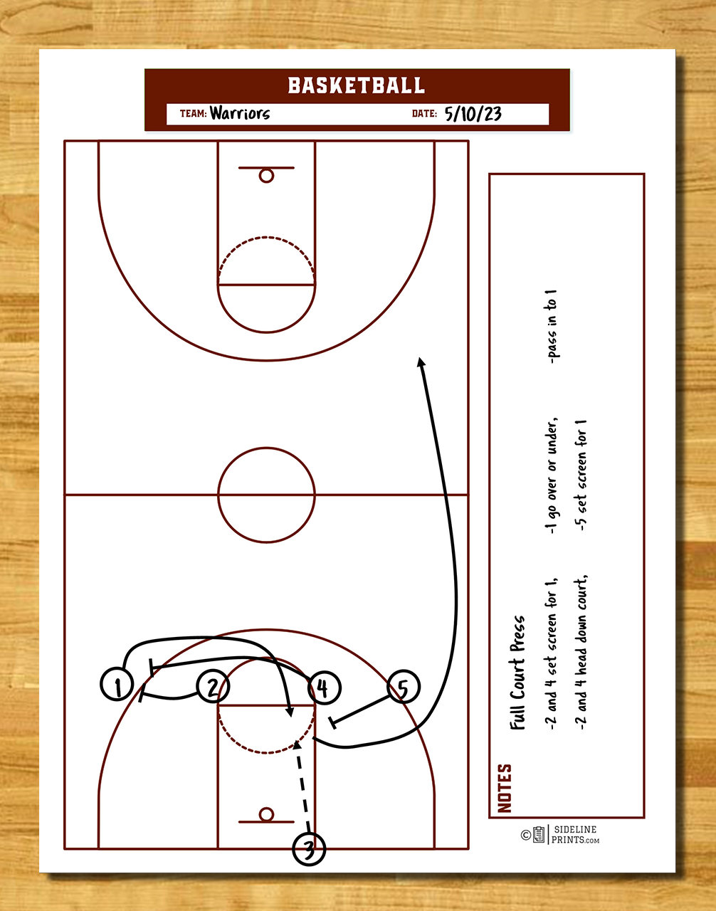 Full Court Template – Sideline Prints full-court-template-sideline-prints