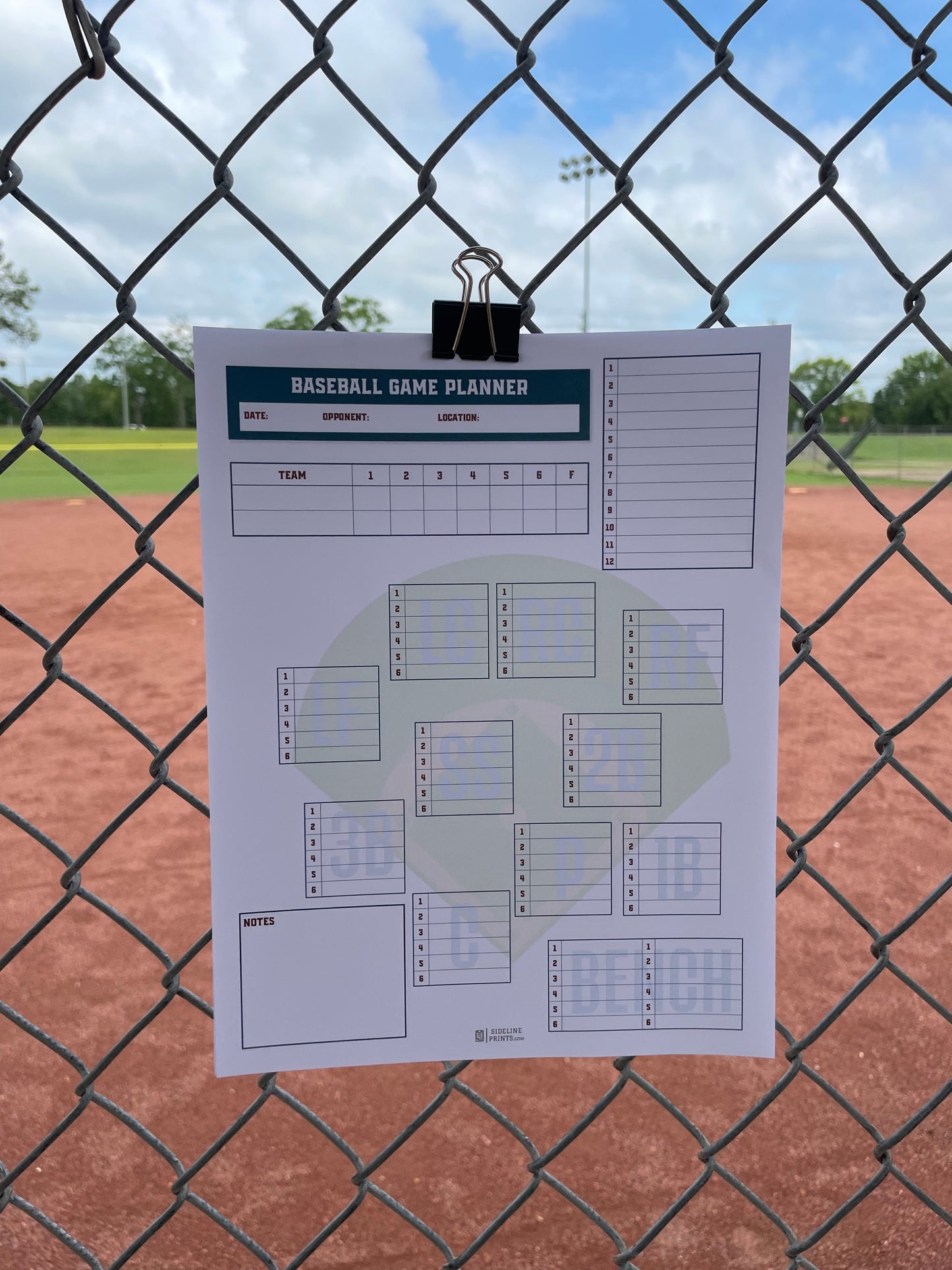Game Planner Template