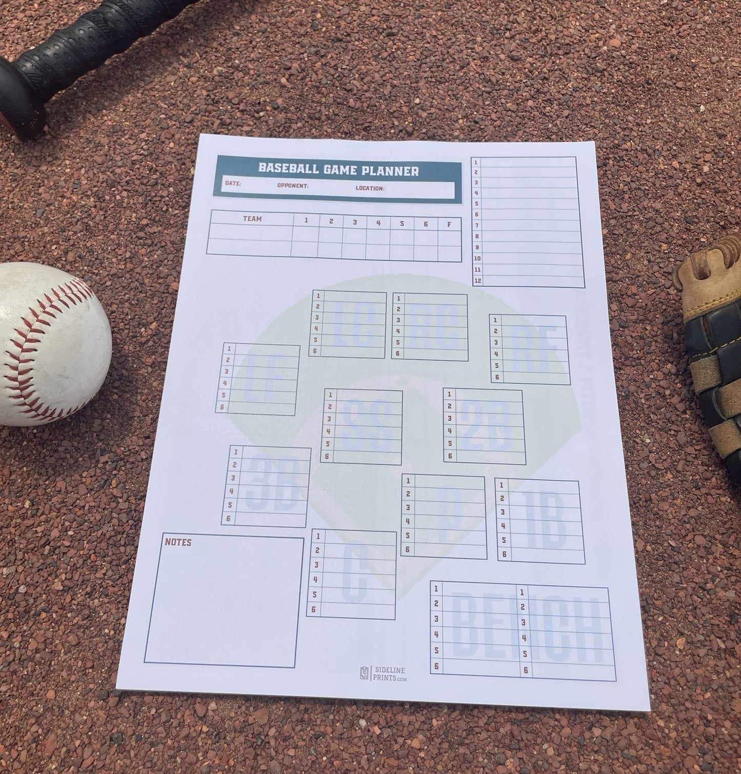 Game Planner Notepad