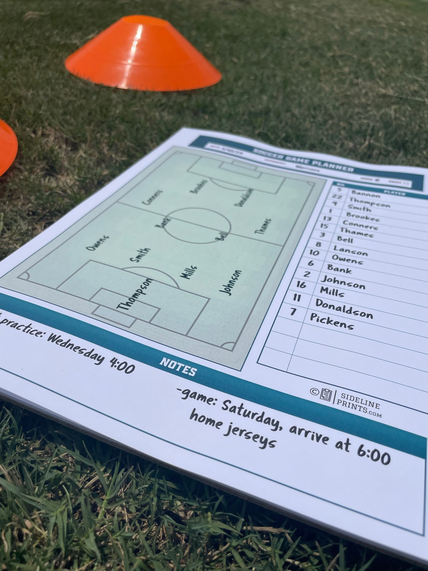 Game Planner Notepad
