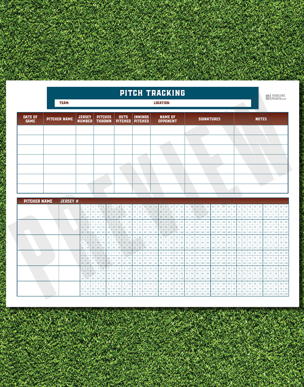Pitch Tracker Template