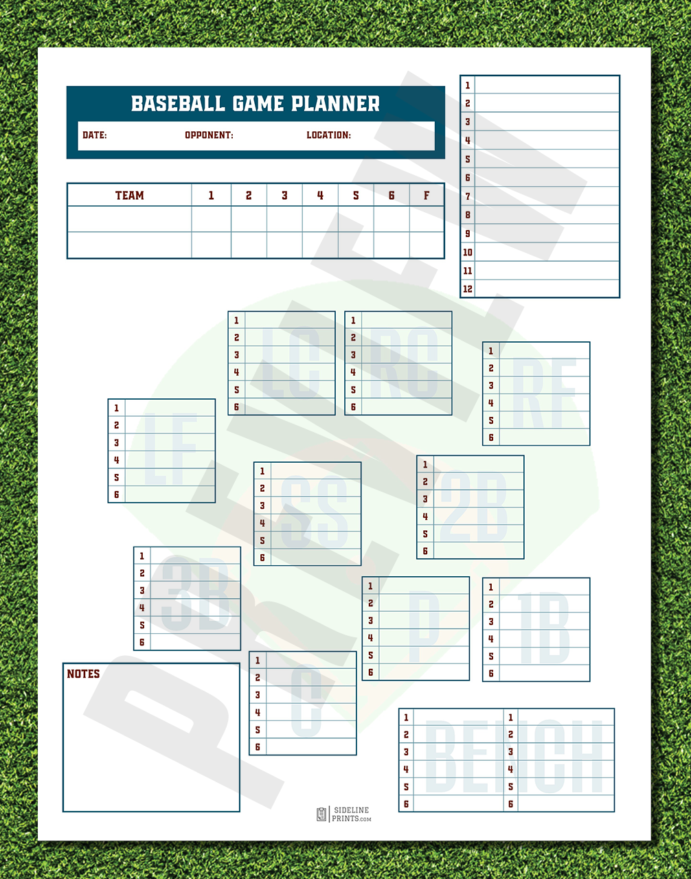 Game Planner Template