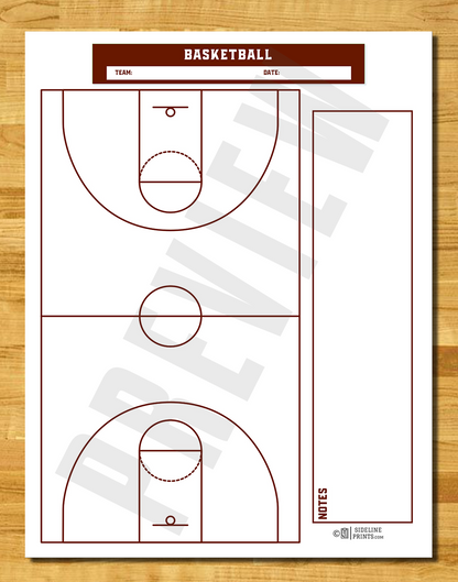 Basketball Template Bundle