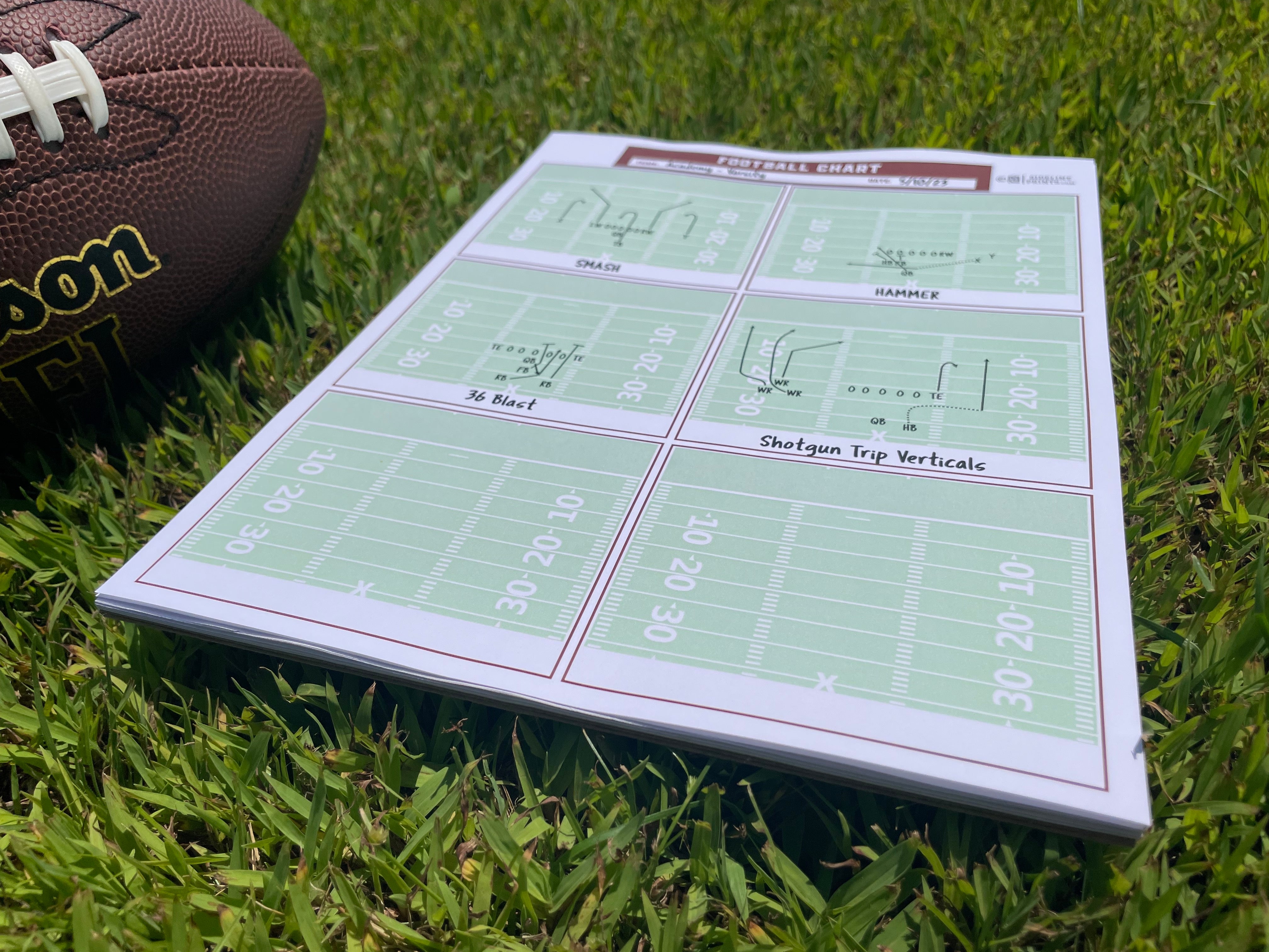 Play Chart x6 Template – Sideline Prints