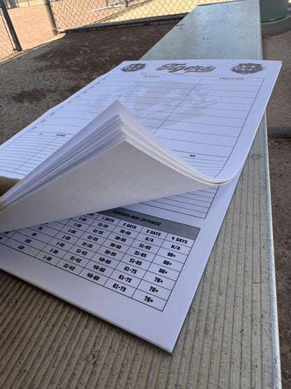 Custom Dugout Notepad