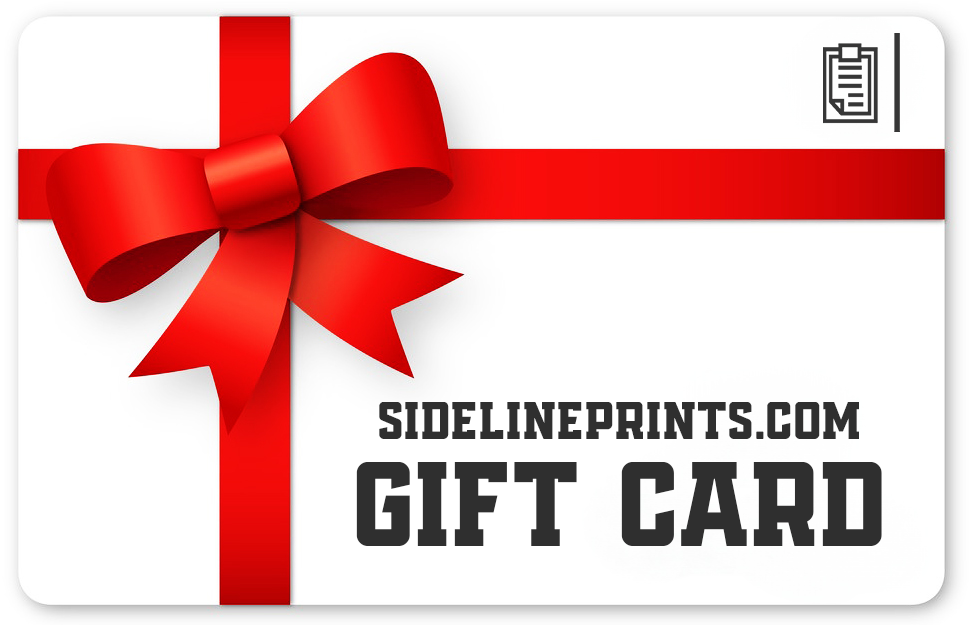 Sideline Prints Gift Card